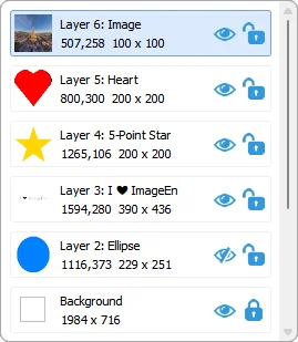 Layer Display Component