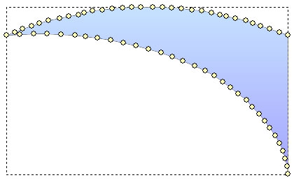 Curved layer editing